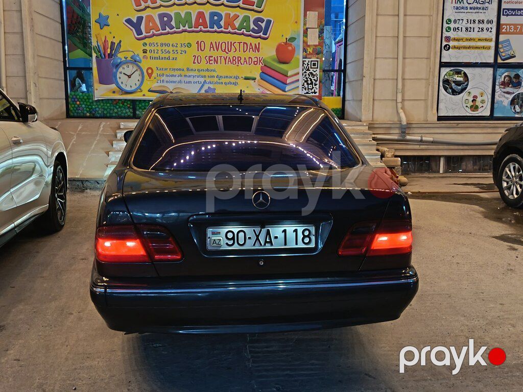 Mercedes E 240, 2.4 L, 2000 il, 333 000 km — Avtomobillər, Bakı (4)