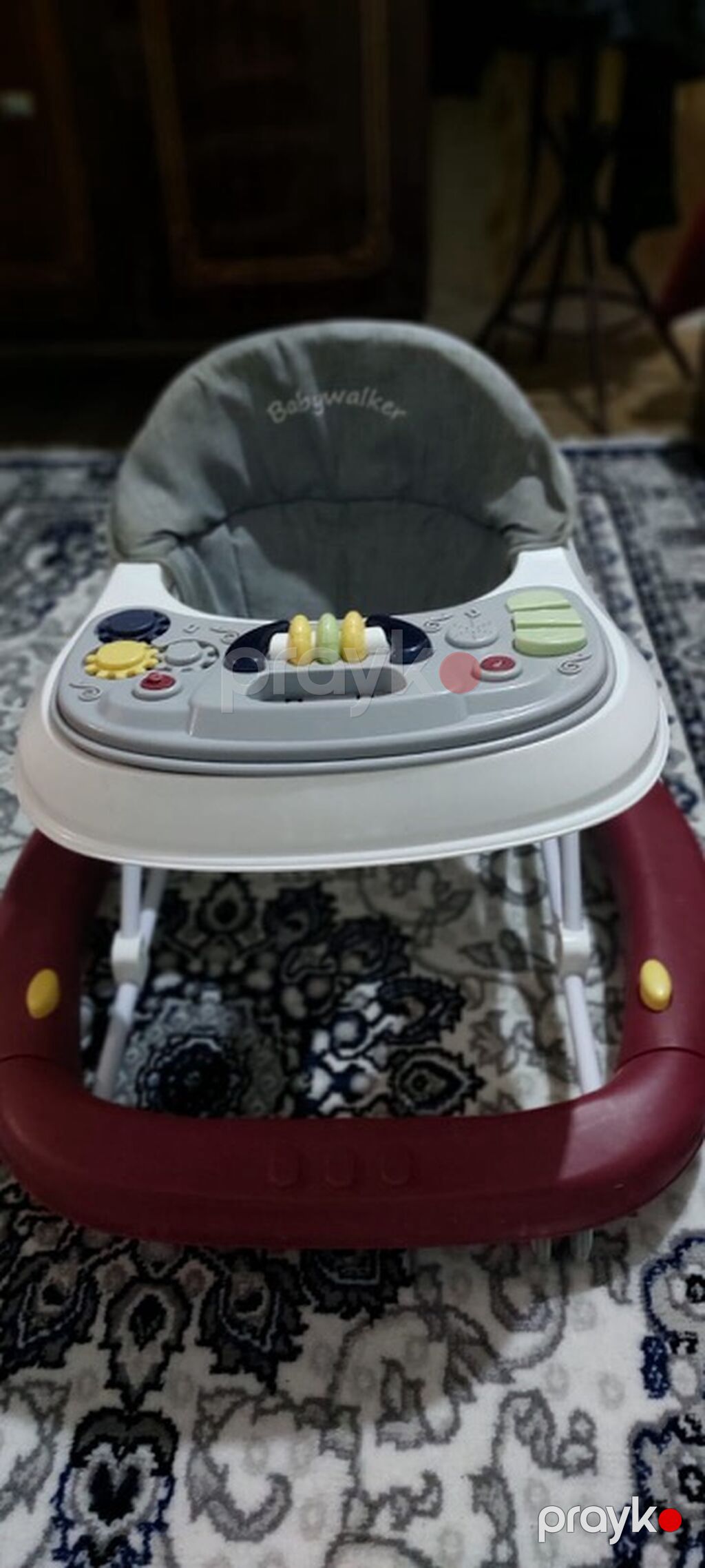 Uşaq gəzdirəni (Babywalker) – oyun paneli ilə - Rəng: ağ üst panel — Mebel, Xırdalan (2)