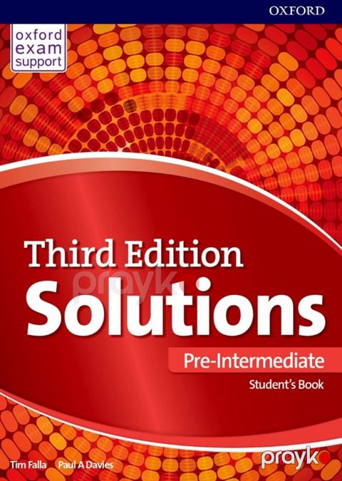 Solutions (Third Edition) – Pre-Intermediate, Student’s Book Və — Bakı