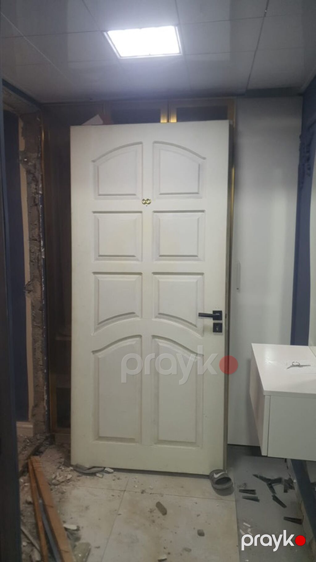 1metr 2,10 Dəmir giriş qapısı dəsti - Material: möhkəm metal — Pəncərələr, qapılar, balkonlar, Bakı (3)