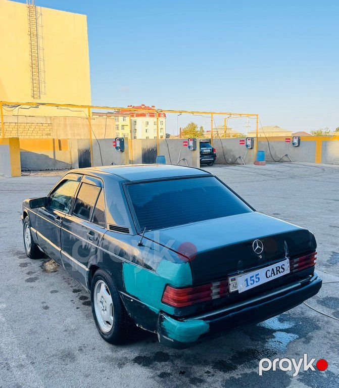 Mercedes 190, 1.8 L, 1991 il, 374 552 km — Avtomobillər, Bakı (4)