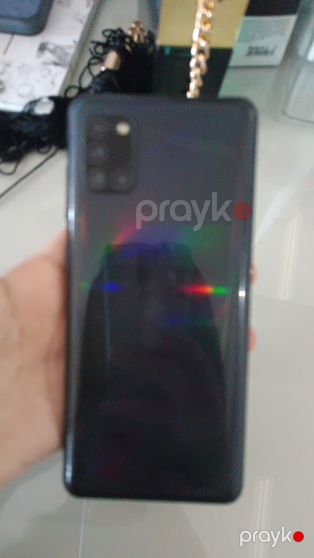 Samsung Galaxy A31, rəng - Qara, Barmaq izi — Samsung, Saray (2)