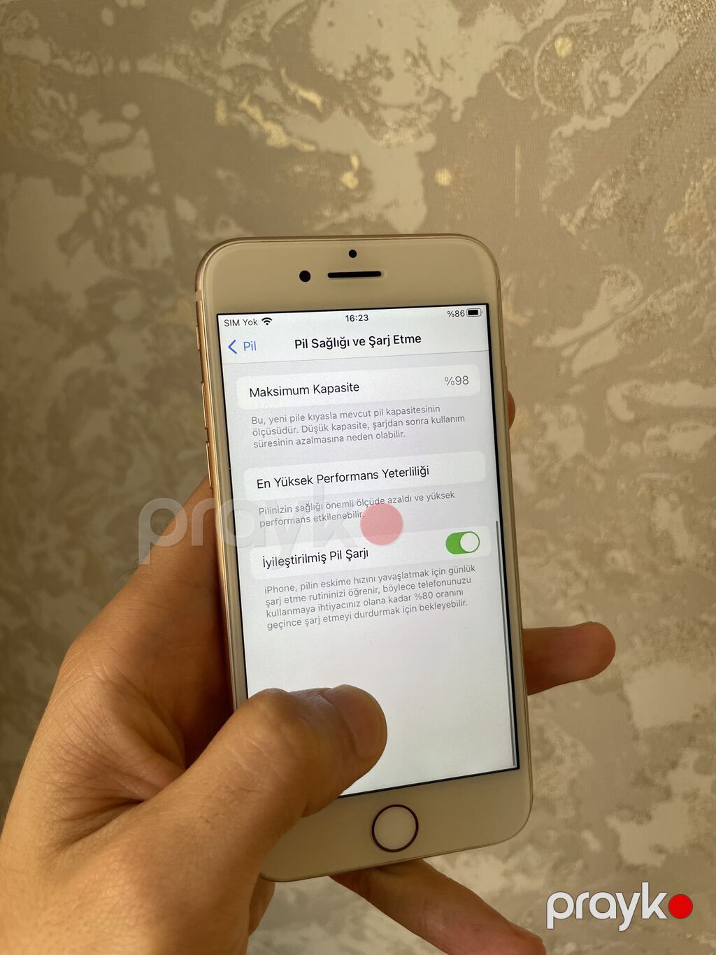 IPhone 8, 64 GB, Qızılı, Barmaq izi — Apple iPhone, Bakı (5)