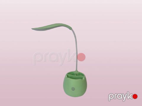 Uşaq lampası, yaşıl, metal/plastik — Bakı