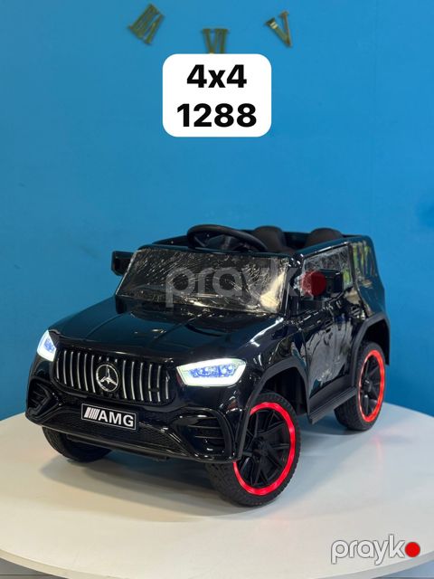 Uşaq elektrik avtomobili BM-1288, qara — Bakı