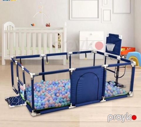 Oyun maneji azr007, 181x122x61 sm, mavi, toplarla — Bakı