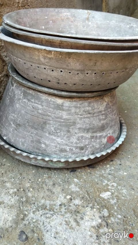 Qazan, rəng - Gümüşü, Alüminium — Masazır