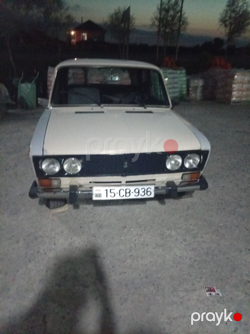 VAZ 2106 sedan - Kuzov: ağ rəng, 4 qapı, klassik xrom moldinqlər — Avtomobillər, Salyan (4)