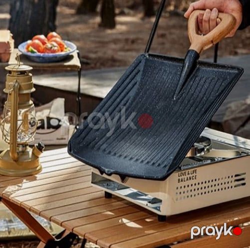 Qril tavası Teppanyaki Grill Pan Griddle Steak prl_99166 — Mallar, Bakı (3)