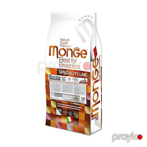 Quru yem Monge Dog Speciality Puppy&Junior bütün cinsi küçüklər üçün, quzu və düyü ilə, 1 kq — Bakı
