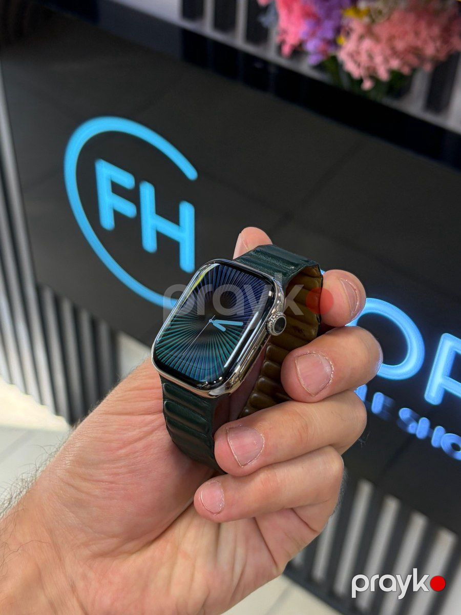 Apple Watch Series 11 Titanium Natural 42mm — Ağıllı saatlar və biləkliklər, Bakı (7)