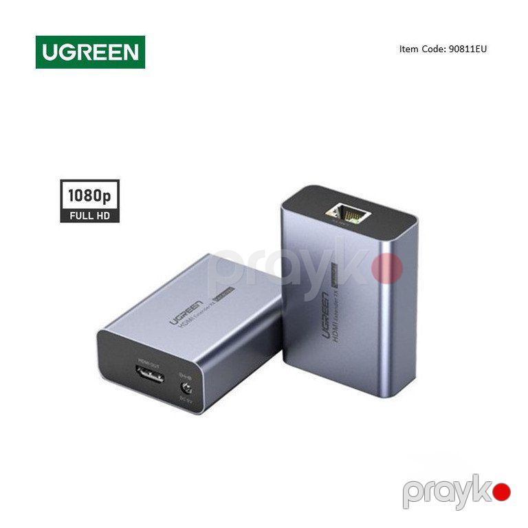 Ethernet üzərindən HDMI görüntü ötürücü "Ugreen 90811EU (CM609)" — Periferik cihazlar, Bakı (2)