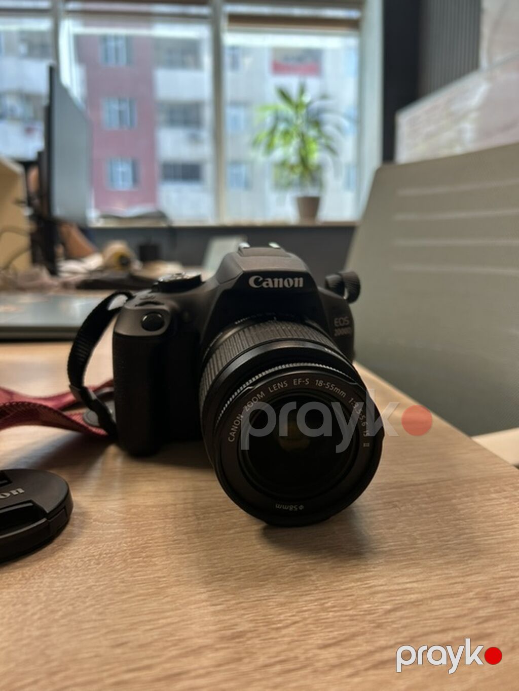 Canon EOS 2000D Dslr fotoaparat + Canon EF‑S 18‑55mm f/3.5‑5.6 IS II — Fotoaparat, Bakı (4)