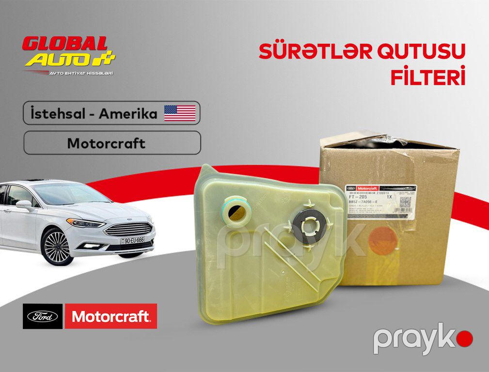 "Ford Fusion" sürətlər qutusunun filteri "Motorcraft" — Ehtiyat hissələri və aksesuarlar, Bakı (3)