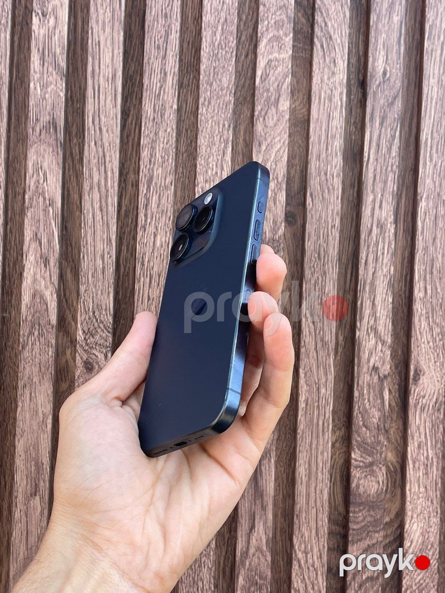 Apple iPhone 15 Pro Blue Titanium 128GB/8GB — Smartfonlar, Bakı (4)