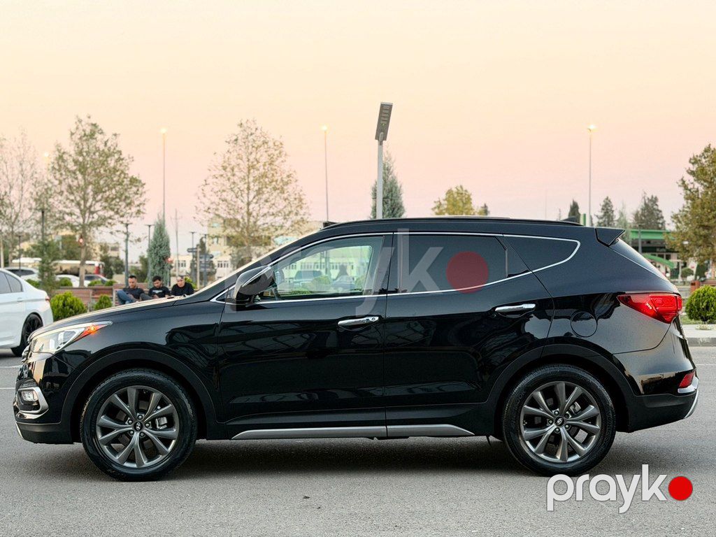 Hyundai Santa Fe, 2.0 L, 2017 il, 134 000 km — Avtomobillər, Gəncə (9)