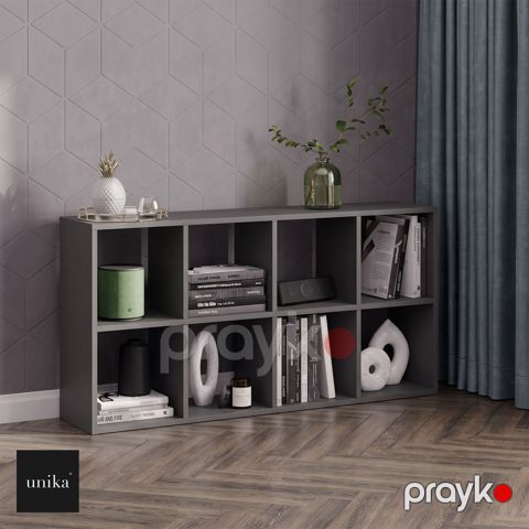 Rəflər, Ldsp, antrasit, 120x60x25 sm — Bakı