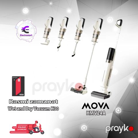 Tozsoran Mova Wet and Dry Vacuum K30 Mix HMV24A — Bakı