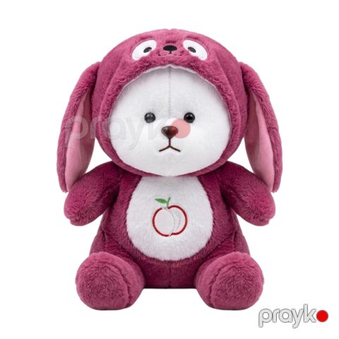 Yumşaq oyuncaq, peluş, tünd qırmızı, 40 sm — Bakı