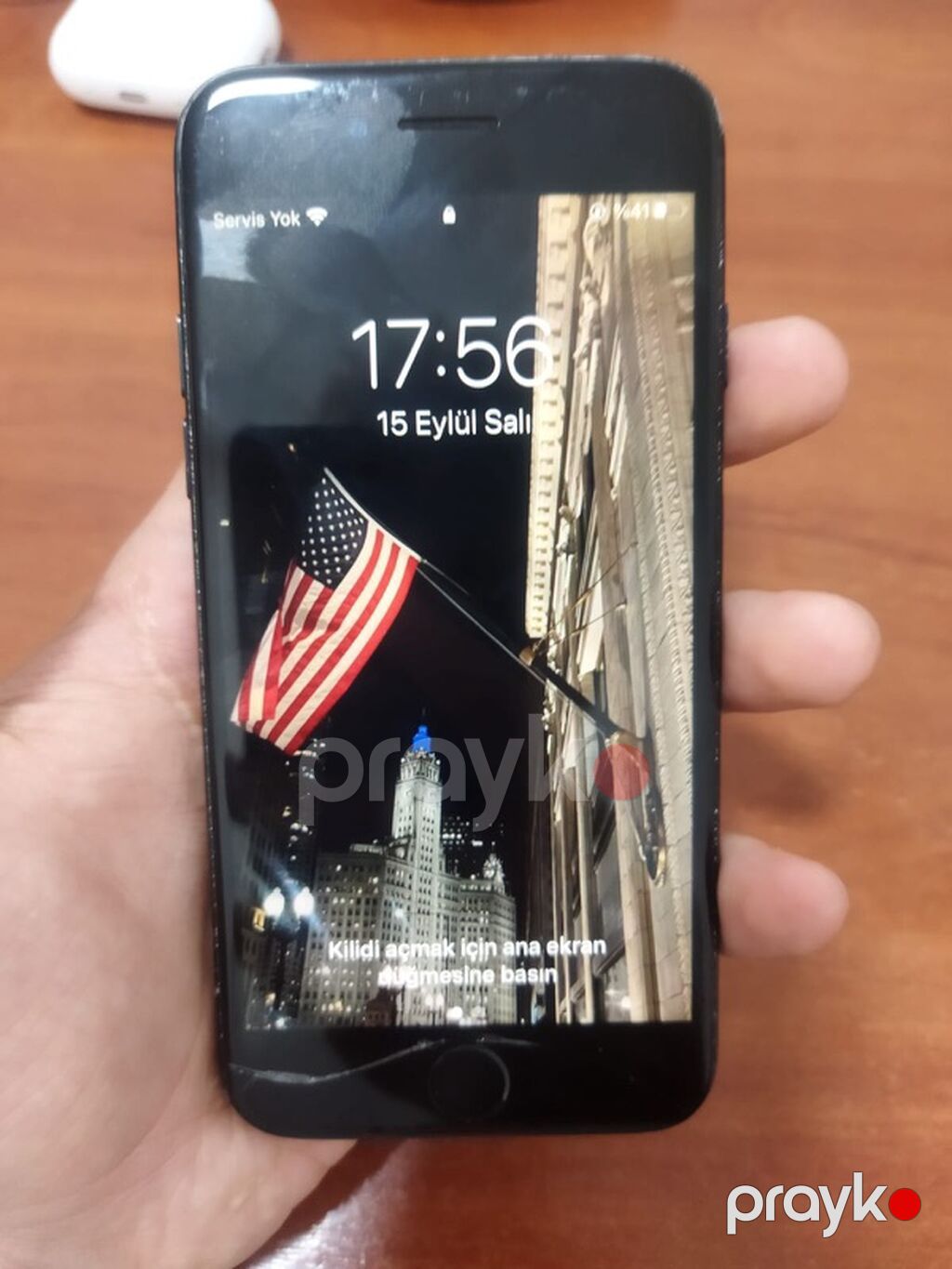IPhone 7, Qara, Barmaq izi — Apple iPhone, Bakı (4)
