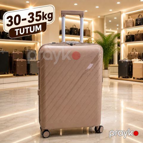 Çamadan 95010123, bej, plastik, ölçü 3XL — Bakı