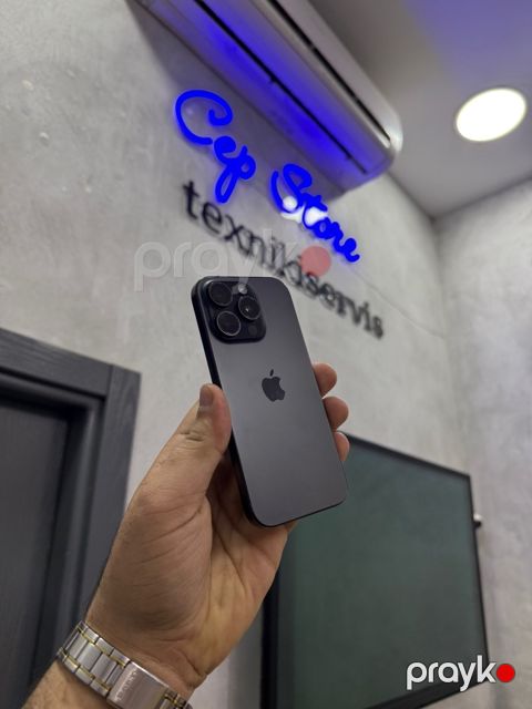 Apple iPhone 16 Pro Black Titanium 128GB/8GB — Bakı