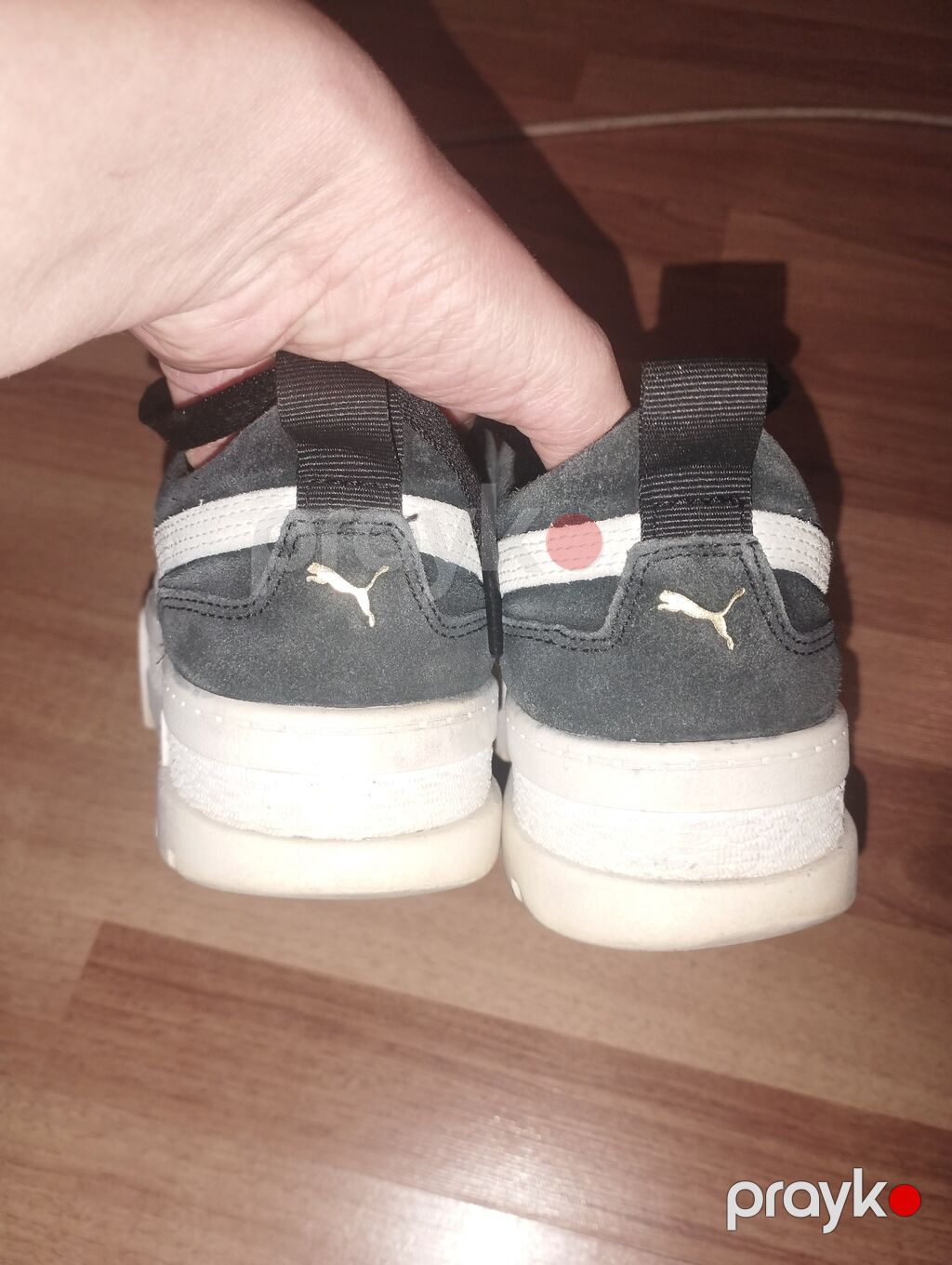 Puma, Ölçü: 38, rəng - Qara, İşlənmiş — Krosovka, Bakı (3)