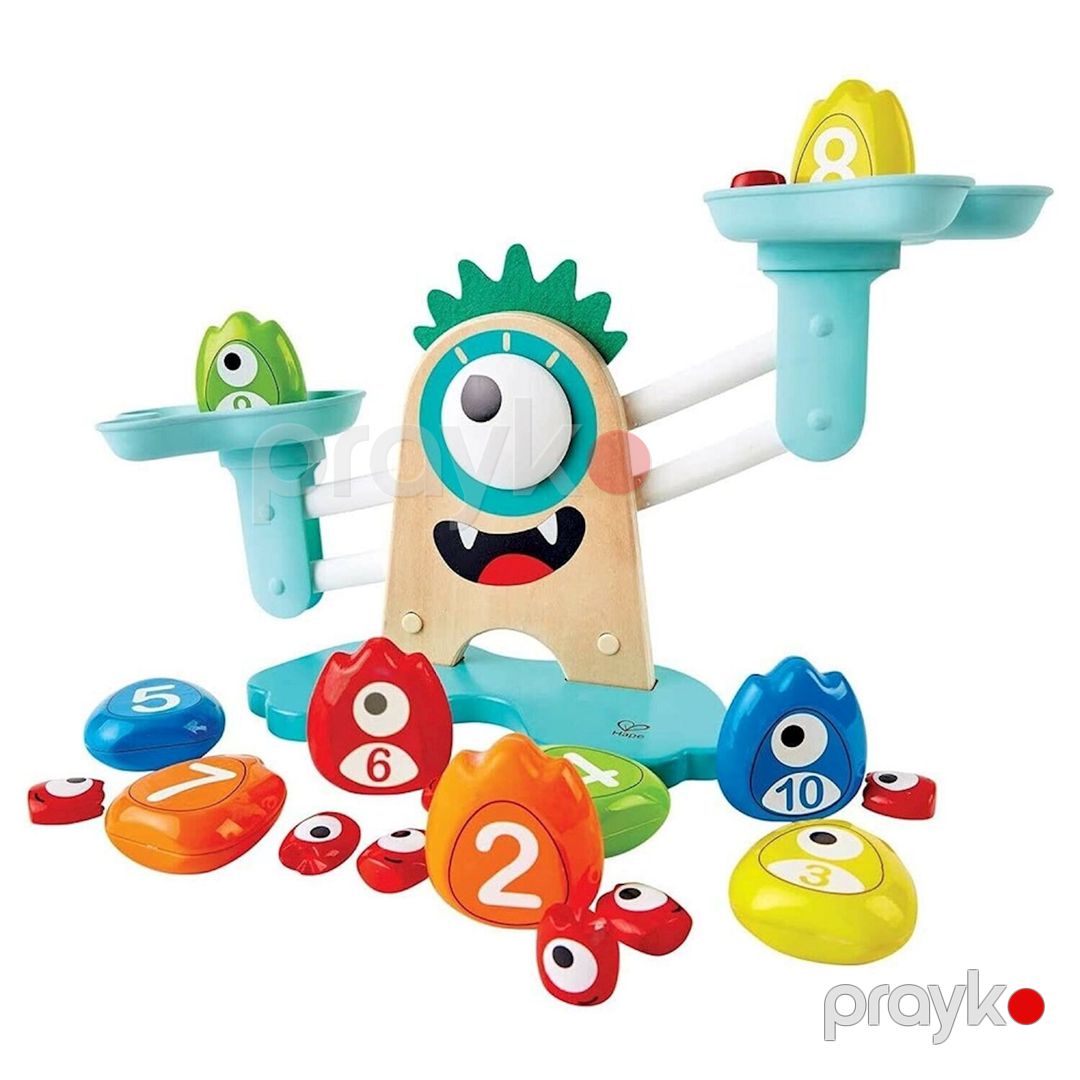 İnkişaf etdirən oyuncaq Hape Monster Math Scale, 3+ yaş — Mallar, Bakı (2)