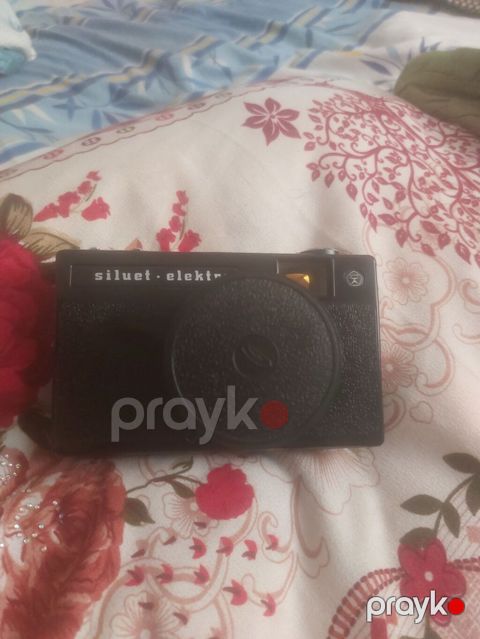 Sovet istehsalı “Siluet Elektron” 35mm plyonka fotoaparatı - Kompakt — Salyan