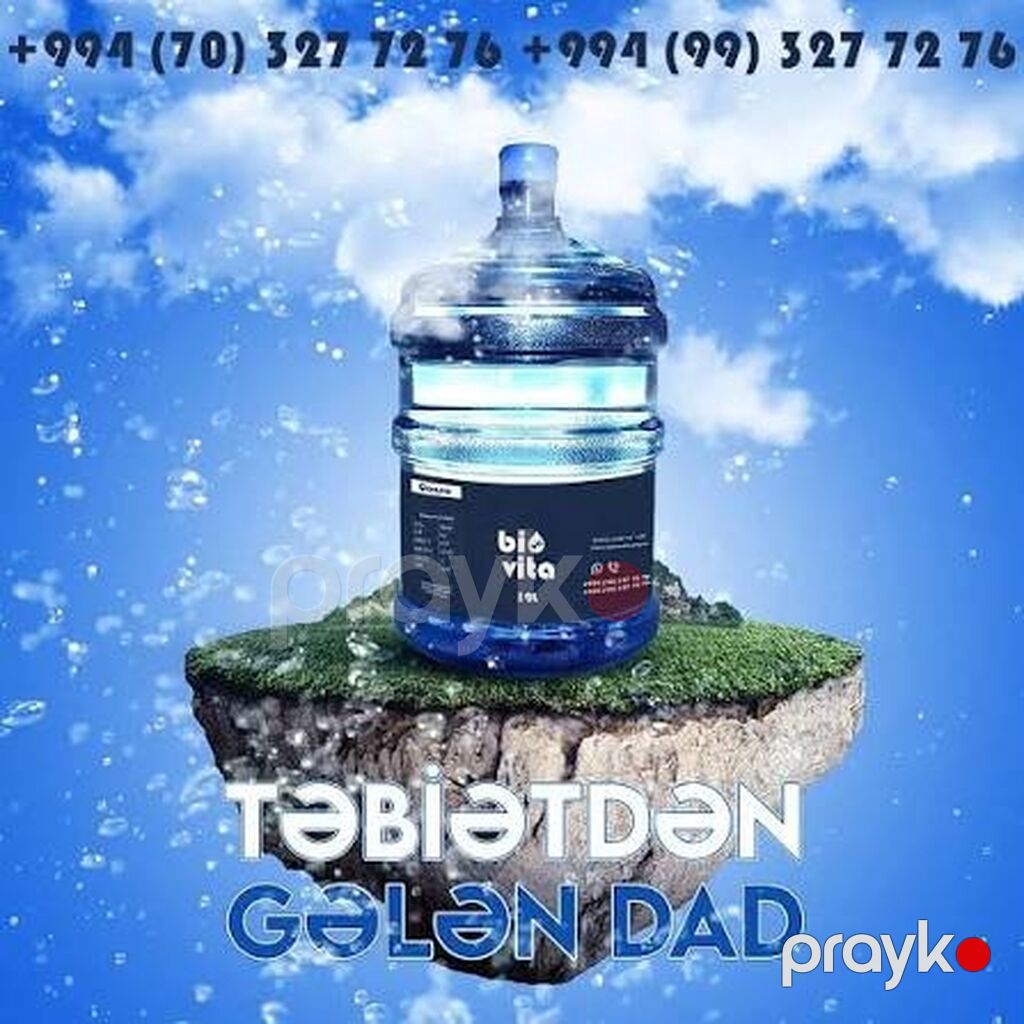 Məhsul: BioVita içməli su – 19 litrlik damacana Xüsusiyyətlər — Qida məhsulları, Bakı (2)