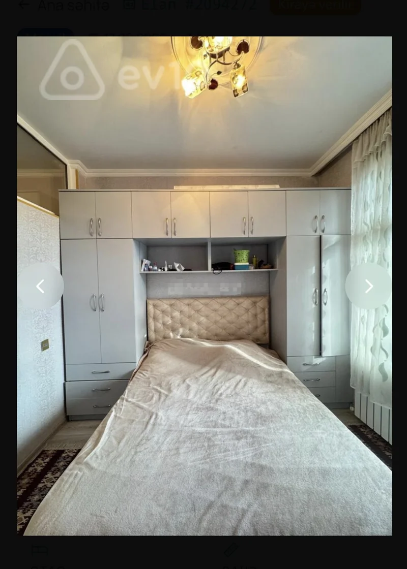 2 otaqlı mənzil, 40 m², Süleyman Rüstəm küçəsi — kirayə — Mənzil, Bakı (5)