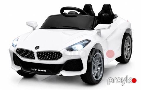 Uşaq elektrik avtomobili XGZ1188, 6 yaşa qədər, ağ — Bakı