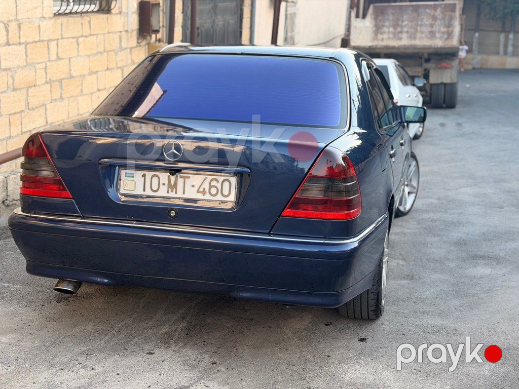 Mercedes C 200, 2.0 L, 1995 il, 500 000 km — Avtomobillər, Bakı (10)