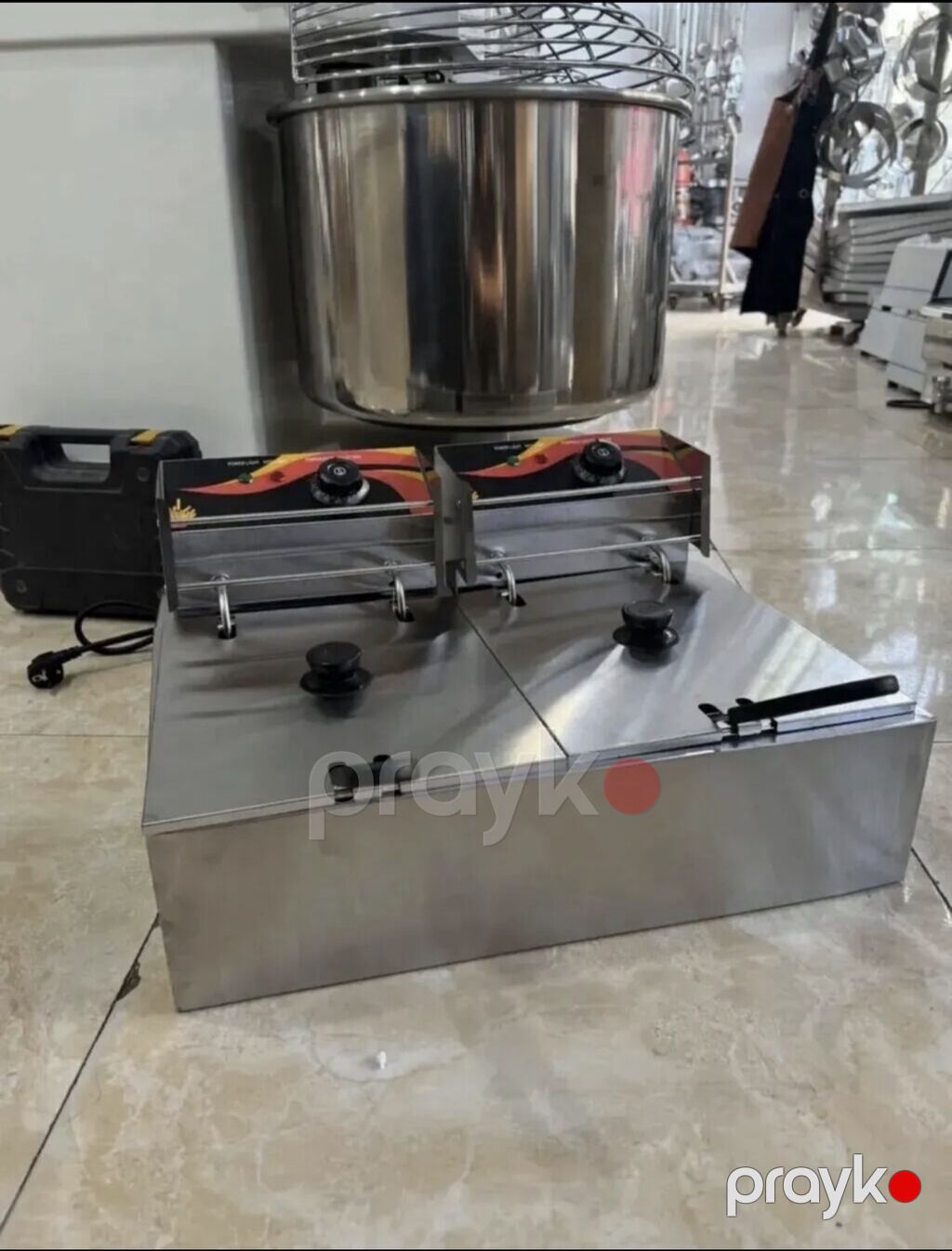 Fri kartof üçün, Tək gözlü, 3 l — İsitmə avadanlığı, Bakı (3)