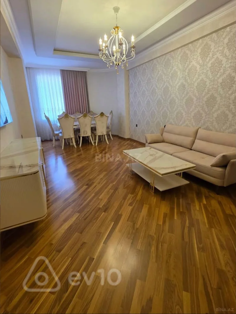 3 otaqlı mənzil, 115 m², Xocalı prospekti — kirayə — Bakı