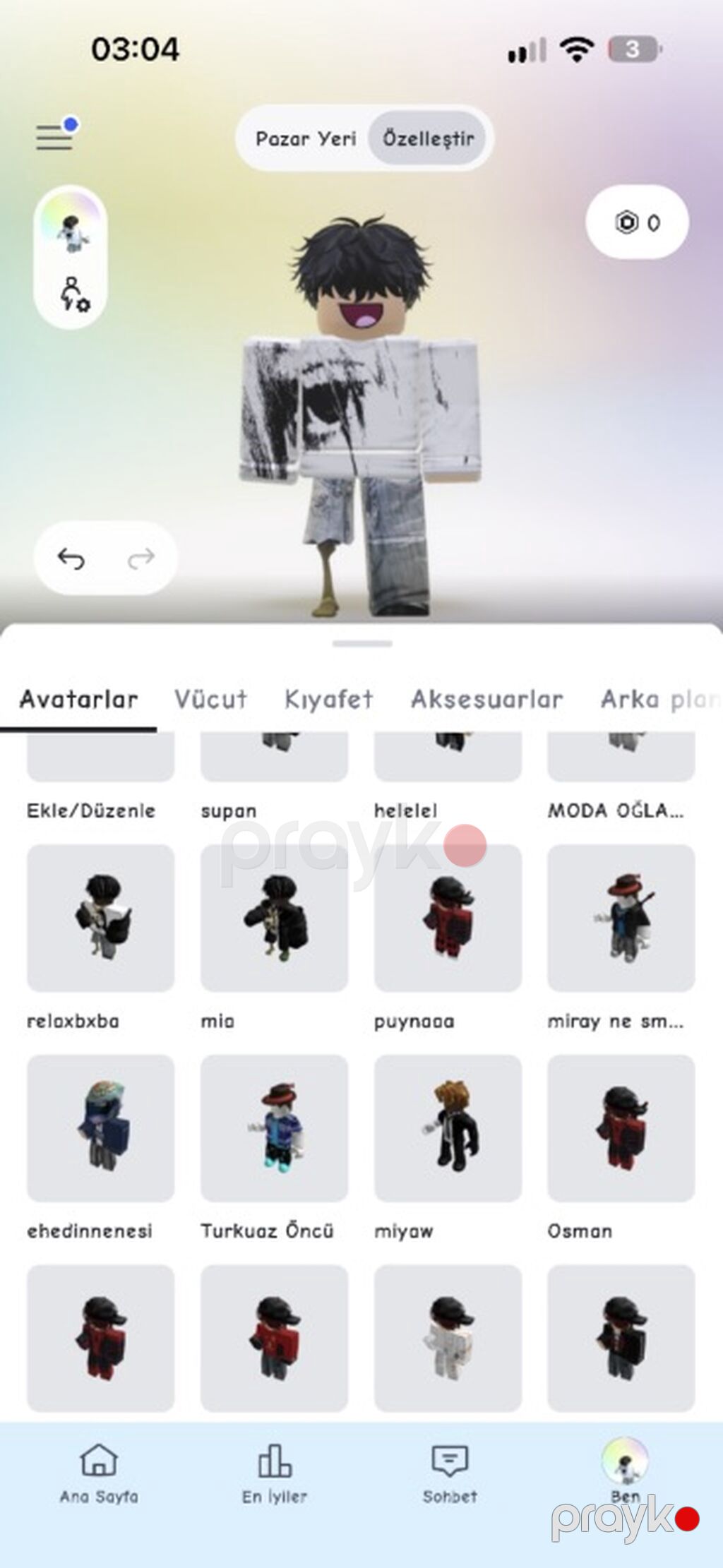 Roblox avatar dizaynı və fərdiləşdirmə xidməti Xidmətin məzmunu — Dekor, dizayn, smeta və planlama, Bakı (2)