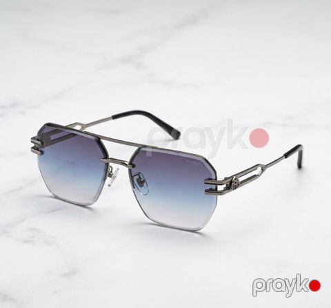 Kişilər üçün günəş eynəkləri VZYN025 blue gradient silver — Bakı