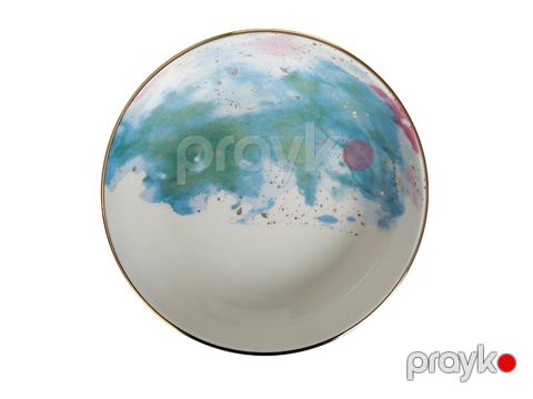 Kasa Porland Cosmos 04ALM003445, 17 sm, farfor, rəngbərəng — Bakı