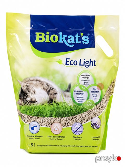 Doldurucu Eco Light, Topalanan, Pişiklər üçün, 4.6 kq, Ətirsiz — Bakı