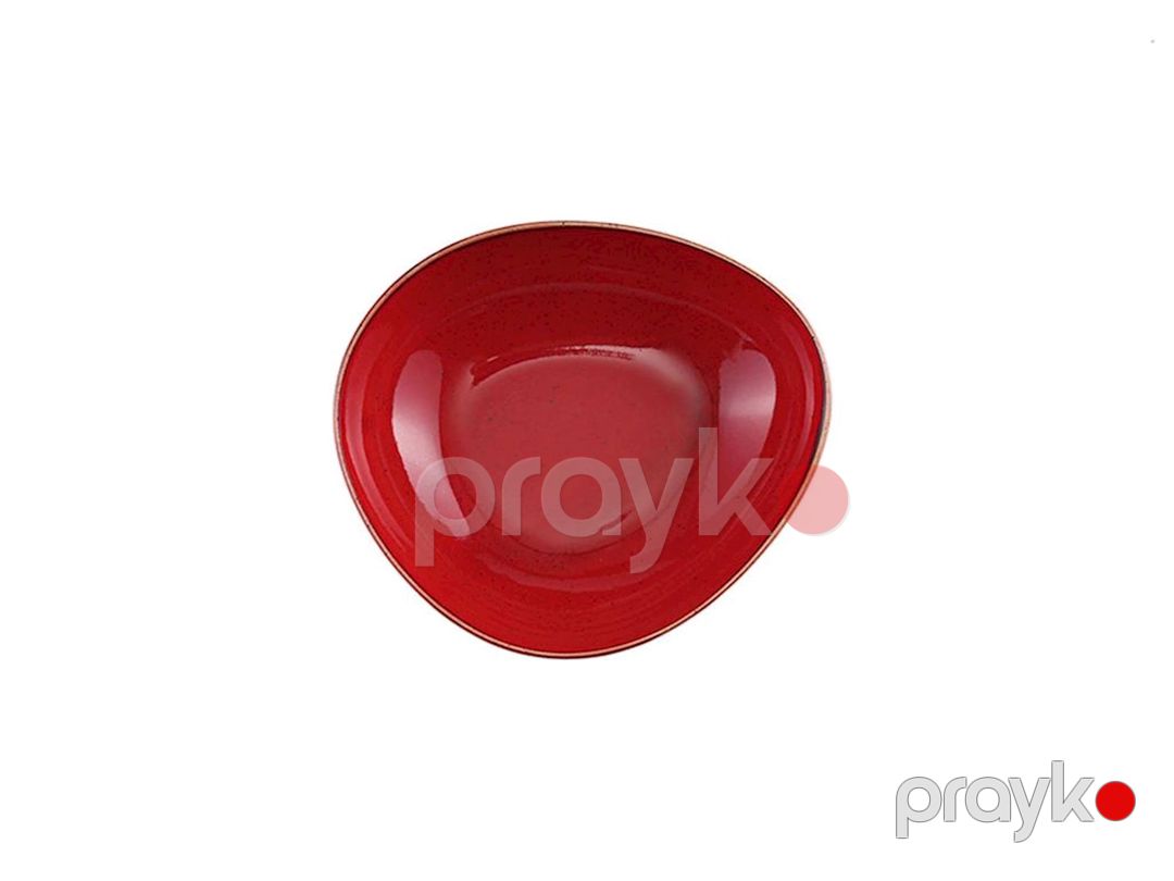 Dərin boşqab Porland Seasons 04ALM007966, farfor, qırmızı, 20 sm — Mallar, Bakı (2)