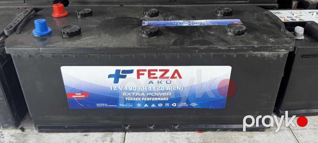 Feza Akü – 12V 190Ah, 1120A (EN) - Model: Feza Akü “Extra Power” — Akkumulyatorlar, Bakı (2)