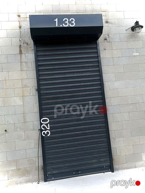 Mağaza/obyekt üçün metal jalüz qapı - Material: möhkəm polad lamellər — Digah