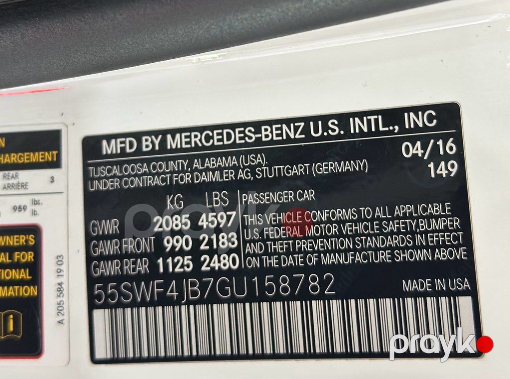 Mercedes C 300, 2.0 L, 2016 il, 164 000 km — Avtomobillər, Bakı (2)