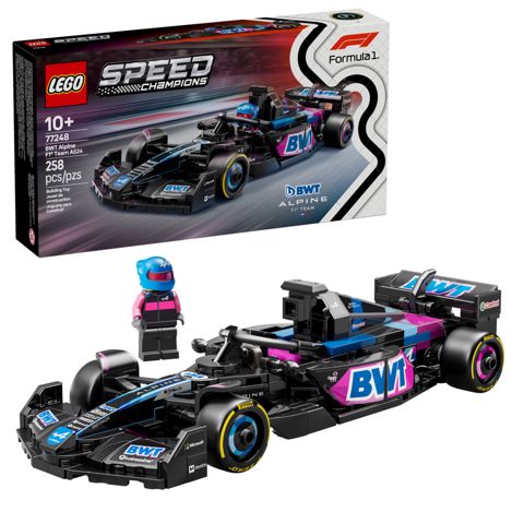 Konstruktor No Brand Speed Champions BWT Alpine F1 Team A524 Race Car 77248 — Bakı