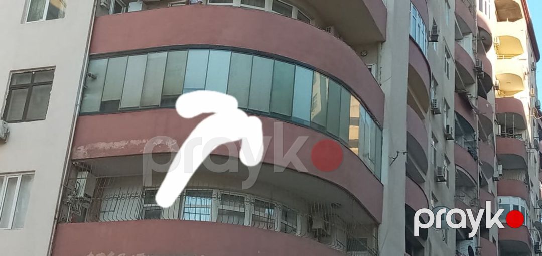 Cam balkonların təmizlənməsi — Təmizlik, Bakı (3)