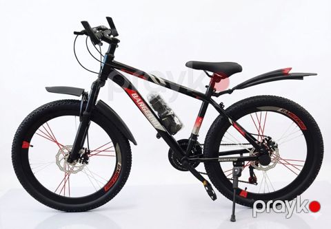 Velosiped Bargerro NP17, 24 inc, qara/qırmızı — Bakı