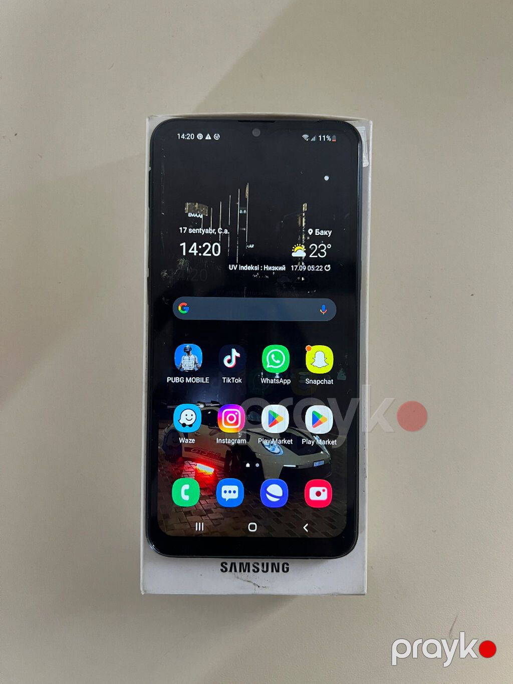 Samsung Galaxy A10s, 32 GB, rəng - Qara, Sensor — Samsung, Bakı (4)