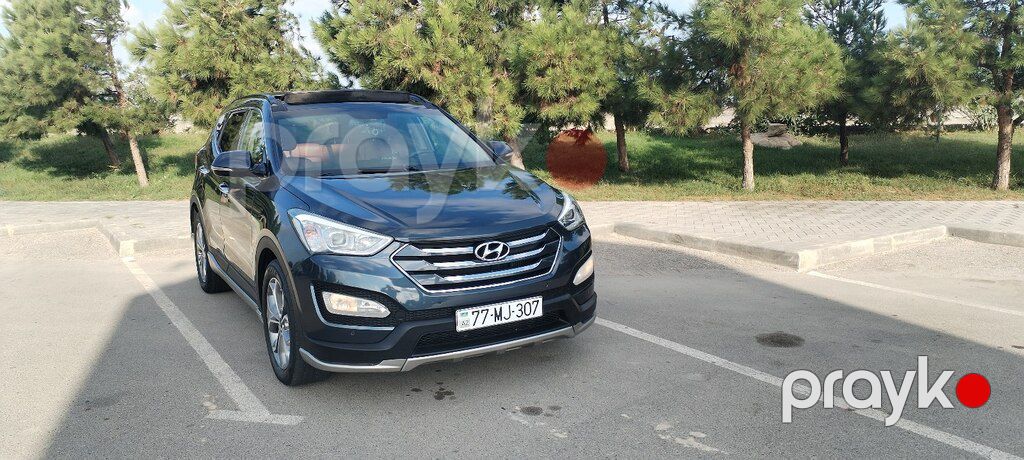 Hyundai Santa Fe, 2.0 L, 2014 il, 354 000 km — Avtomobillər, Bakı (3)