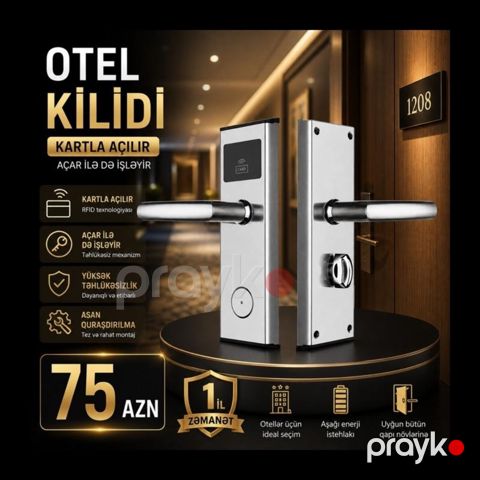 Otel kilidi "RX1058E-Y" — Bakı