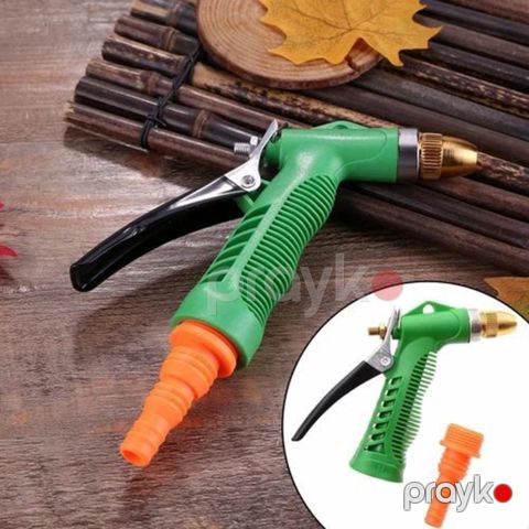 Bağ şlanqı sprey başlığı, yaşıl, dəmir ağızlı - GH-2437 — Bakı